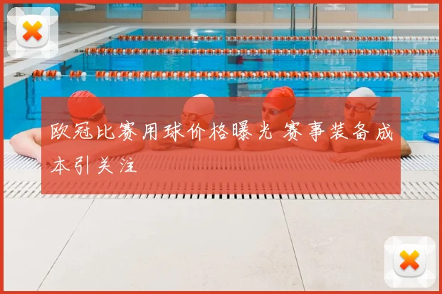 欧冠比赛用球价格曝光 赛事装备成本引关注