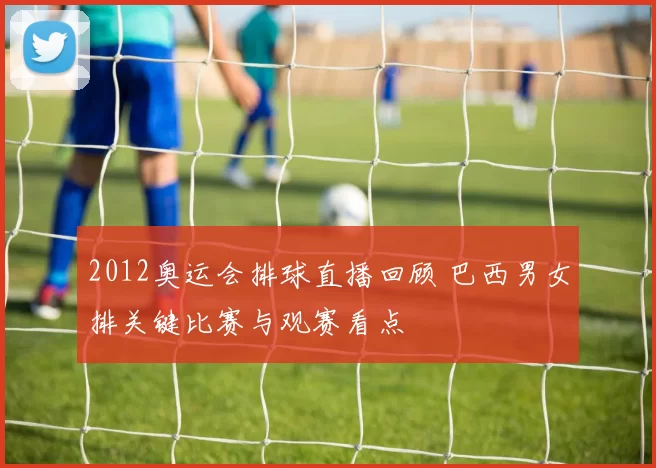 2012奥运会排球直播回顾 巴西男女排关键比赛与观赛看点