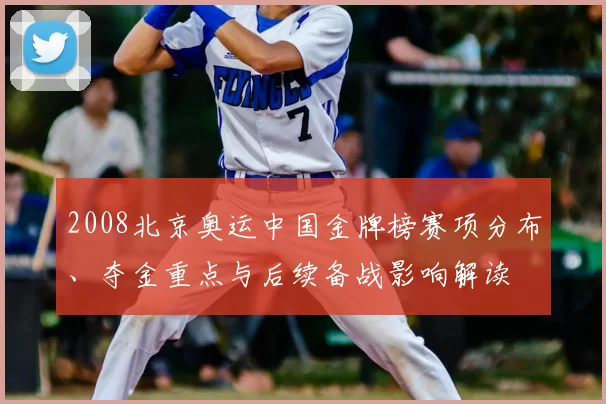 2008北京奥运中国金牌榜赛项分布、夺金重点与后续备战影响解读